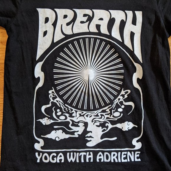 Teemill Yoga With Adriene Breath Tshirt 